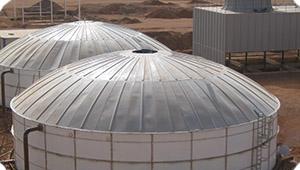 Glas- zu-Stahl-Tank für Glas-ausgekleidetes Wasserlagerprojekt in Australien 3