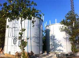 Glas-zu-Stahl-Tank für Landwirtschaftliche Wasserreinigungsprojekte in Ecuador 6