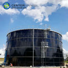 Industrieabfallwasserspeicher, Porzellan-Emaill-Biogasspeicher Dunkelgrün