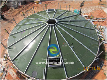 Glas fixiert zu Stahl Tank für Farm Landwirtschaft Vieh Biogas Biogmasse Anaerobic Digester Anlage