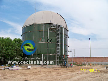 1 -4MW Biogas-Kraftwerk EPC schlüsselfertig BOT BTO Projekt-Service mit Glas fixiert zu Stahl Lagerung