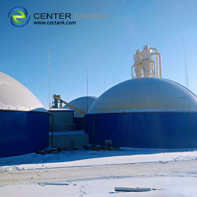 Umwandlung des Abfalls in Stahlplatten des Energie-Biogas-Betriebsprojektes 12mm