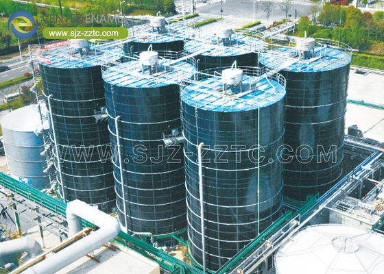 Projekt für Biogasanlagen aus Glasfusionsstahl für Deponien-Leachate-Projekt