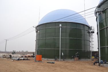 Anaerobes Verdauerglas mit Stahlverschluss Bautanks für die Biogas- und Abwasserbehandlung