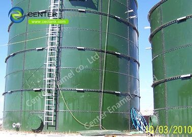Glas zu Stahl geschmolzener anaerober Verdauungstank zur Erzeugung von Biogas