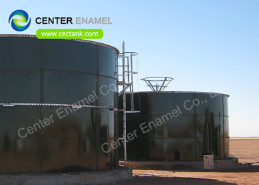 Zentrum-Emaillglas-ausgekleidete Stahltanks für Trinkwasserlager