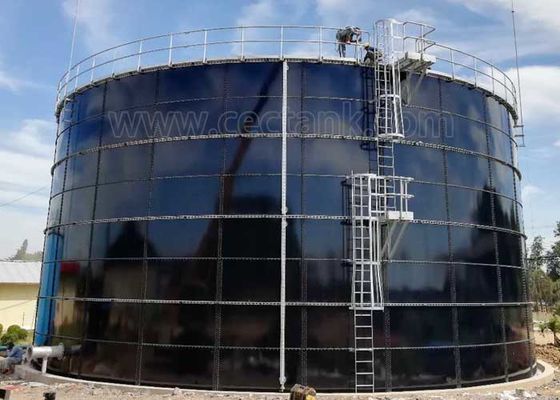 ISO9001 Industriewasserbehälter aus geschraubtem Stahl für Abwasserbehandlungsprojekte