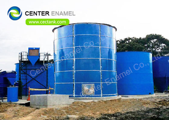 Speichertank für Abwasser aus Glas und Stahl Industrieabwasserbehandlung und -lagerung