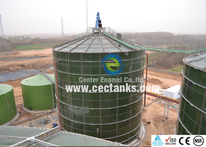 Biogasanlagen Glasfusionstanks für anaerobe Fermentation 0