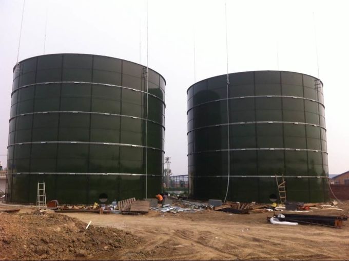 Kundenspezifische Größe Industrieller Lagerbehälter für industrielle Wasserbehandlung Ausgezeichnete Korrosionsbeständig 2