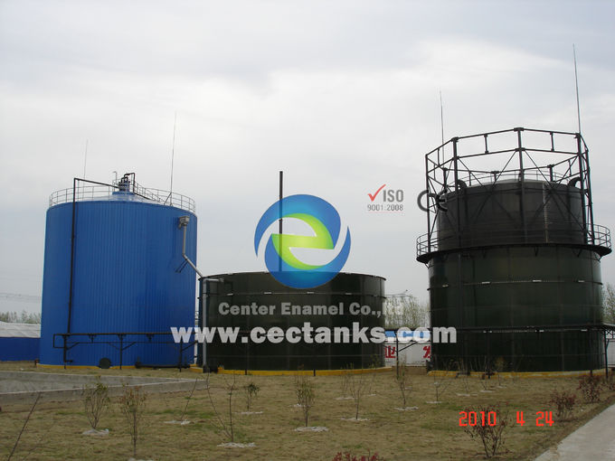 Kundenspezifische Größe Industrieller Lagerbehälter für industrielle Wasserbehandlung Ausgezeichnete Korrosionsbeständig 0