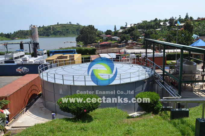 Membran-Dachflüssigkeitsspeicher für Biogaswasser, Abwasser, anaerobe Verdauung 0