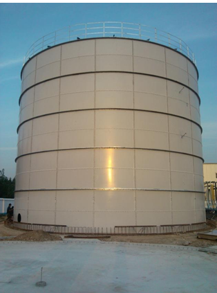 Glasbeschichtete Stahlbehälter, geschweißte Stahlbehälter zur Wasserlagerung 0