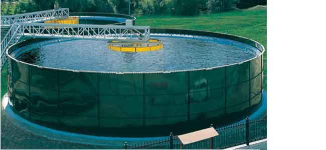 Landwirtschaftliche Wasserspeicher für die Bewässerung / GFTS-Behälter für 100 000 Gallonen Schmalz 0