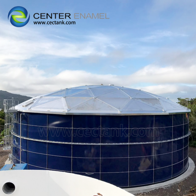 Korrosionsbeständige Aluminiumkuppeldächer für Stahlbehälter 0
