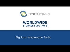 Revolutionierende Abwasserlagerung: Die GFS-Tanks von Center Enamel unterstützen die Nachhaltigkeit der Schweinefarm