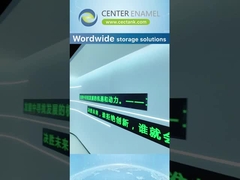 Willkommen in der Ausstellungshalle der Center Enamel Enterprise,