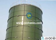 Glasverkleideter dunkelgrüner anaerober Verdauerbehälter mit EGSB-Reaktor