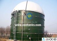 Glasverkleidete Stahltanks, Schrauben Stahl Wasserspeicher 30000 / 30k Gallonen Erweiterbar