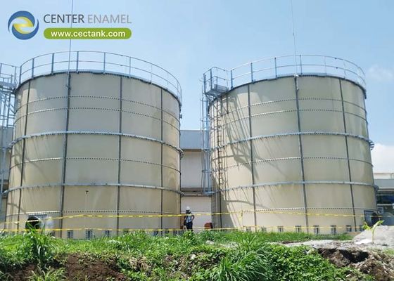 Kurze Bauphase Schraubstahltanks als Biogas-Verdaulichungsbehälter