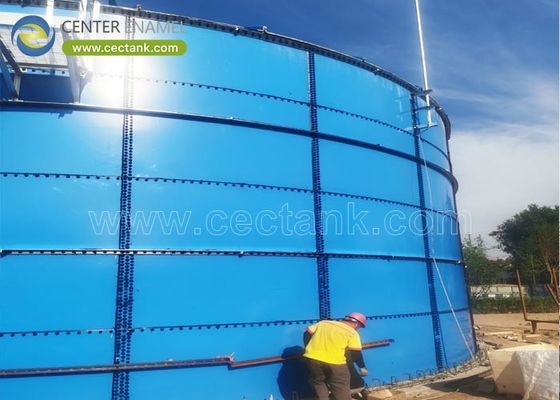 Anpassungsfähige Konstruktionen Epoxy-beschichtete Stahltanks für anaerobe Verdauung