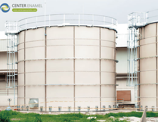 Abwasseraufbereitung Epoxy-beschichtete Tanks mit pH-Bereich 1-14 Lebensdauer über 30 Jahre