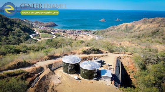 Das überlegene geodätische Aluminiumbäume-Dach von Center Enamel leuchtet in Costa Rica