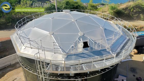 Dauerhafte geodätische Aluminiumbäume für Speichertanks für Trinkwasser