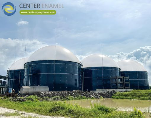 Umweltfreundliche Biogashalter mit doppelter Membran für landwirtschaftliche Biogasprojekte