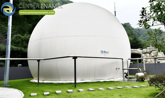 Umweltfreundlicher Biogashalter mit doppelter Membran für eine effiziente Abwasserbehandlung in Viehbetrieben