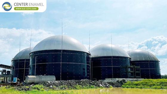 Biogas-Innovation in ihrer besten Form: Lösungen für den kontinuierlichen Mischtankreaktor (CSTR) von Center Enamel