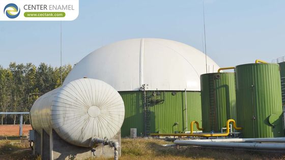 Porzellan-Emaillfarbe Anaerober Verdauerbehälter für den Prozess der erneuerbaren Energie