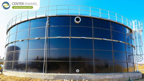 Stärkste Abrasions- und Korrosionsbeständigkeit Abwasserspeicher für Kläranlagen (WWTP)