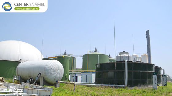 Anti-Säure- und Anti-Alkali-Bolzen-Stahl-Biogasspeicher: für Niedertemperaturumgebungen ausgelegt