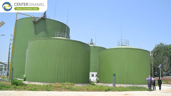 Biogassspeicher aus geschraubtem Stahl, die den Standards AWWA D103-09 entsprechen: eine zuverlässige Lösung für die Biogasspeicherung