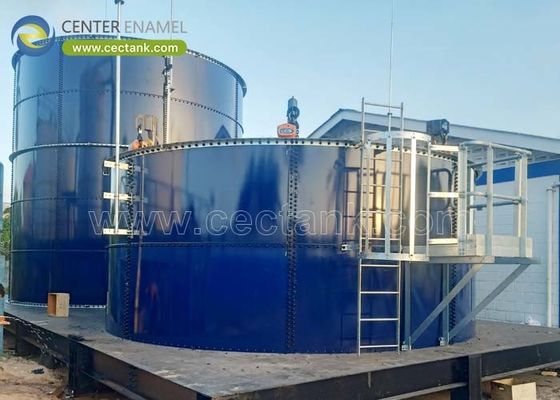 Schraubstahltanks als UASB-Reaktoren für kommunalen Abwasserreinigungsprojekte