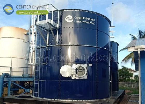 Schlammspeicher aus Glas und Stahl mit schneller Bauzeit: Die zuverlässige Lösung für die Abwasserbehandlung