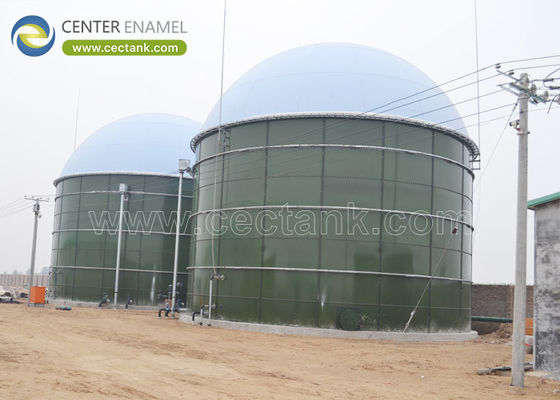 GFS-Tank mit Doppelmembrandach für die Biogasproduktion: Die perfekte Lösung für die anaerobe Verdauung