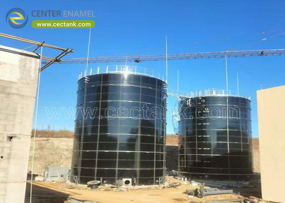Glas-Stahl-Geschmolzen-Leachat-Speichertanks für Leachat-Behandlungsprojekte