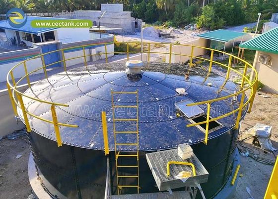 Korrosionsbeständige Biogasanlagen aus Stahl mit Glas-Stahl-Dach: Die ideale Lösung für anaerobe Verdauungssysteme