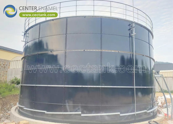 Glasverkleidete Stahl-Septikbehälter mit Glas-Stahl-Dach: Die ideale Lösung für die Abwasserlagerung