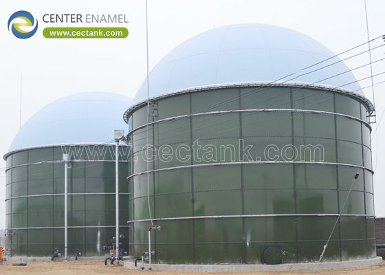 Biogasanlagen mit hoher Luftdichte aus Glas und Stahl mit einer Kapazität von 20 m3 bis 60.000 m3: Zuverlässige und effiziente Lösungen für die Biogasspeicherung