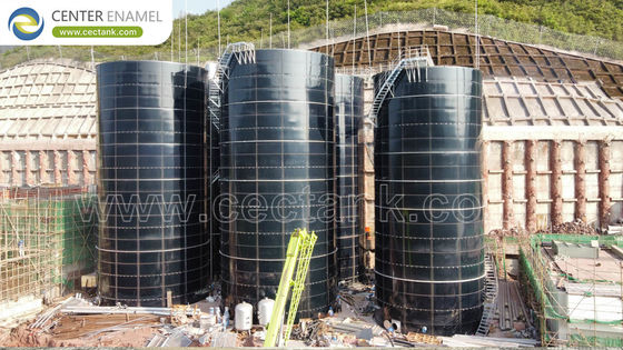 Glasfusion-zu-Stahl (GFS) Deponien-Leachat-Speichertanks: Eine nachhaltige Lösung durch Zentrum-Emaille