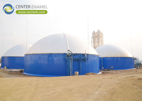 Glasbeschichtete Biogasanlagen aus Stahl mit einer Kapazität von 20 m3 bis 60.000 m3