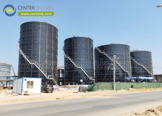 Schraubstahlbehälter als EGSB-Reaktor für Biogas-Produktionsprojekt