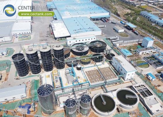 Die technische Planung der Schlammspeichertanks entspricht oder übersteigt die Standards AWWA D103-09 und EN/ISO28765:2011.