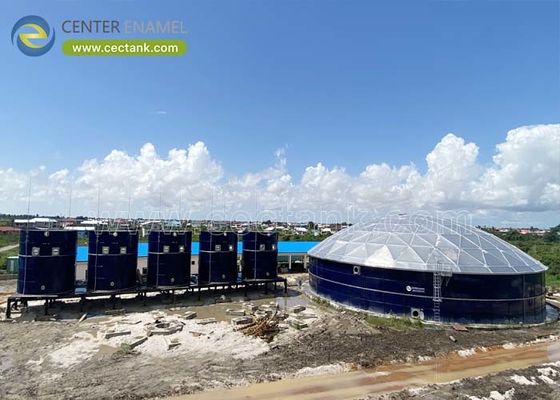 Glas-Stahl-Wassertanks für die Speicherung von kommunalen Abwässern: Die ideale Lösung für eine nachhaltige Abwasserwirtschaft