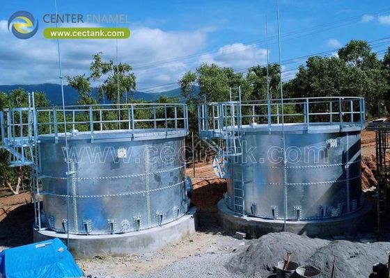 Galvanisierte Stahltanks: Eine robuste Lösung für die Lagerung von Schlamm