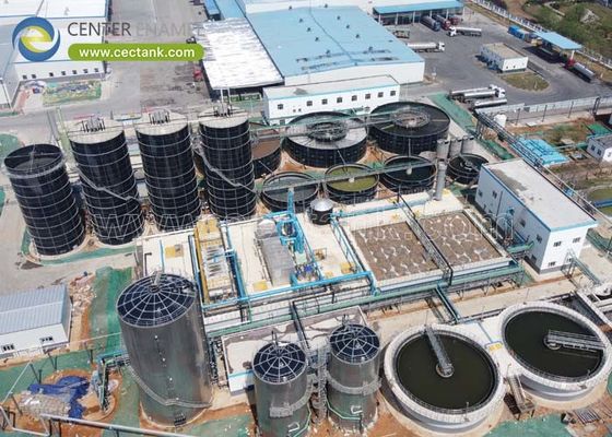 Glas-Stahl-Wassertanks für die Abwasserlagerung: Eine nachhaltige Lösung für eine effiziente Abwasserwirtschaft