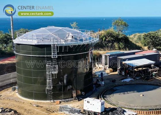 NSF 61 Glasverkleidete Stahlwasserspeicher für die Speicherung von flüssigen und trockenen Massengütern